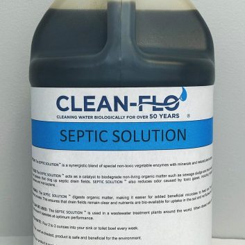 Bottle of Septic Solution by Clean-Flo