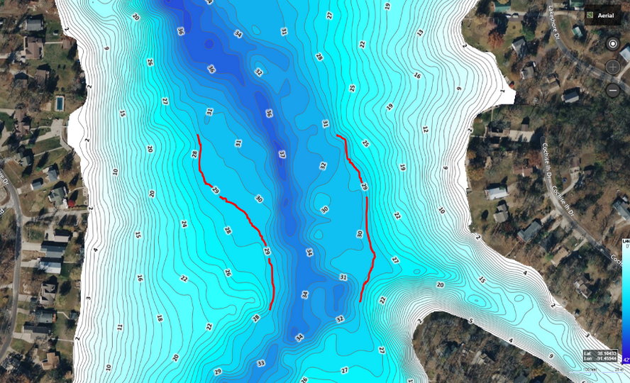 depth contour comparisons image after