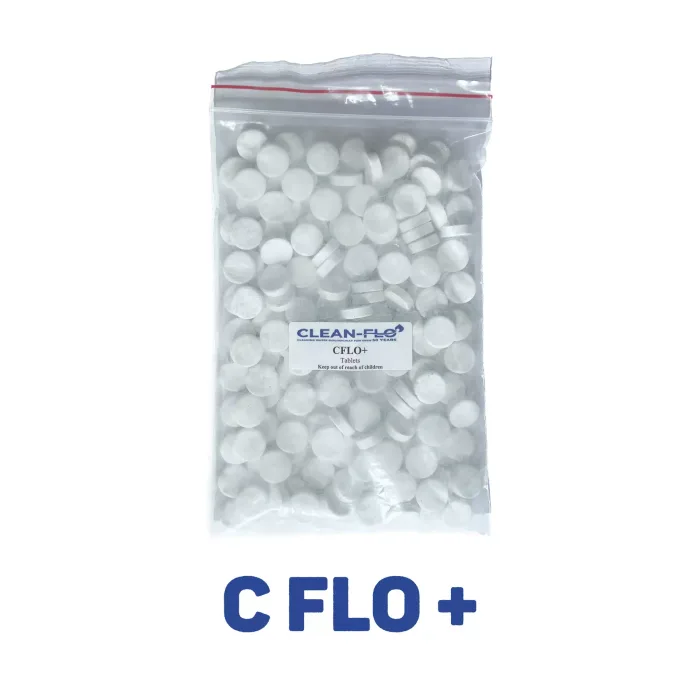 C flo+ water treatment tablets