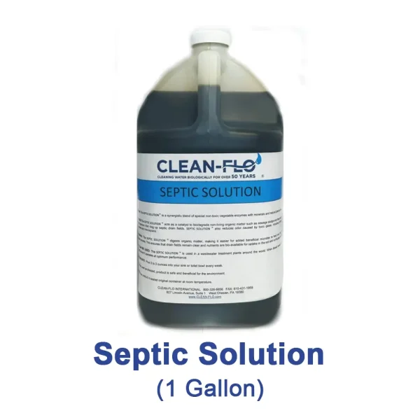 Septic Solution (1 Gallon) - Clean-flo - Full Service Lake Management