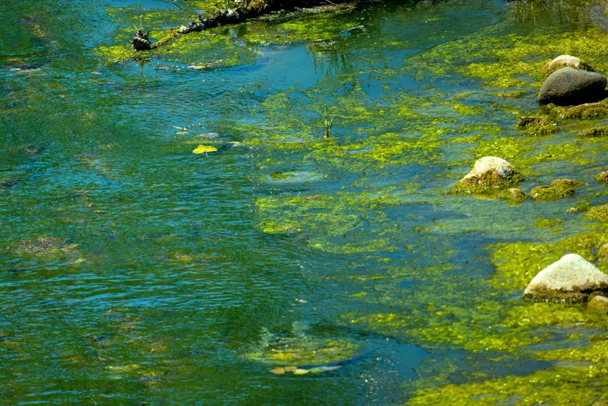 lake weed algae control