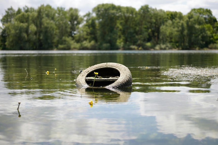 pollution affects lake recreation